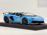 MR Collection SE 2018 Lamborghini Aventador SVJ Roadster Blu Cepheus 1:18 - Preowned