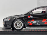 Ignition Models Mitsubishi Lancer Evolution X Ralliart CZ4A Black Metallic 1:18 - New