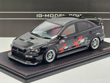 Ignition Models Mitsubishi Lancer Evolution X Ralliart CZ4A Black Metallic 1:18 - New
