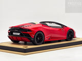 MR Collection Lamborghini Huracan Evo Spyder Rosso Bia Red Metallic 1:18 - Used