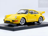 Solido 1990 Porsche 911 Carrera 3.8 RS (964) Yellow 1:18 - New