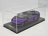 MR Collection 2025 Lamborghini Temerario Alleggerita Package Viola Pasifae 1:18 - New