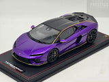 MR Collection 2025 Lamborghini Temerario Alleggerita Package Viola Pasifae 1:18 - New