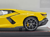 MR Collection 2025 Lamborghini Revuelto Giallo Clarus (Yellow) 1:18 - New