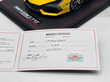 MR Collection 2025 Lamborghini Revuelto Giallo Clarus (Yellow) 1:18 - New