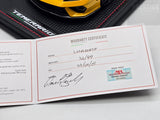 MR Collection 2025 Lamborghini Temerario Giallo Inti Yellow 1:18 - New
