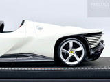BBR Ferrari Daytona SP3 Open Roof Matt Pearl White 52/360 1:18 - New