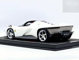 BBR Ferrari Daytona SP3 Open Roof Matt Pearl White 52/360 1:18 - New