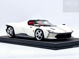 BBR Ferrari Daytona SP3 Open Roof Matt Pearl White 52/360 1:18 - New