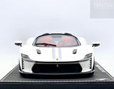 BBR Ferrari Daytona SP3 Open Roof Matt Pearl White 52/360 1:18 - New