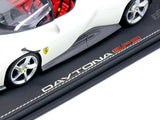 BBR Ferrari Daytona SP3 Open Roof Matt Pearl White 52/360 1:18 - New