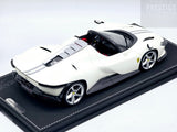 BBR Ferrari Daytona SP3 Open Roof Matt Pearl White 52/360 1:18 - New