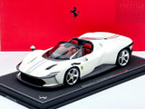 BBR Ferrari Daytona SP3 Open Roof Matt Pearl White 52/360 1:18 - New