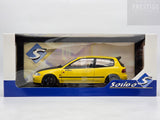 Solido 1991 Honda Civic Spoon Version EG6 Yellow Carnival 1:18 - New
