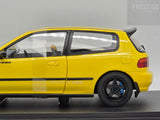 Solido 1991 Honda Civic Spoon Version EG6 Yellow Carnival 1:18 - New