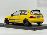 Solido 1991 Honda Civic Spoon Version EG6 Yellow Carnival 1:18 - New