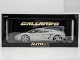 AUTOart Performance 2004 Lamborghini Gallardo Metallic Silver 74574 1:18 - NOS