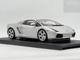 AUTOart Performance 2004 Lamborghini Gallardo Metallic Silver 74574 1:18 - NOS