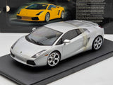AUTOart Performance 2004 Lamborghini Gallardo Metallic Silver 74574 1:18 - NOS