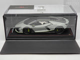 MR Collection 2025 Lamborghini Revuelto Grigio Hati w Verde Scandal Livery 1:18 - New