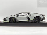 MR Collection 2025 Lamborghini Revuelto Grigio Hati w Verde Scandal Livery 1:18 - New