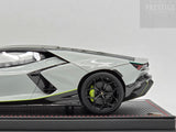 MR Collection 2025 Lamborghini Revuelto Grigio Hati w Verde Scandal Livery 1:18 - New