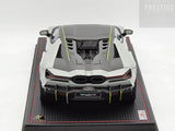 MR Collection 2025 Lamborghini Revuelto Grigio Hati w Verde Scandal Livery 1:18 - New