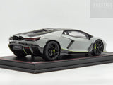 MR Collection 2025 Lamborghini Revuelto Grigio Hati w Verde Scandal Livery 1:18 - New