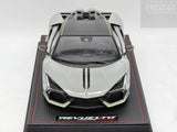 MR Collection 2025 Lamborghini Revuelto Grigio Hati w Verde Scandal Livery 1:18 - New