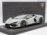 MR Collection 2025 Lamborghini Revuelto Grigio Hati w Verde Scandal Livery 1:18 - New