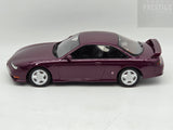 Ottomobile 1997 Nissan S14 Silvia Kouki Damson Fushia Purple OT210 1:18 - Preowned