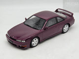 Ottomobile 1997 Nissan S14 Silvia Kouki Damson Fushia Purple OT210 1:18 - Preowned