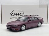 Ottomobile 1997 Nissan S14 Silvia Kouki Damson Fushia Purple OT210 1:18 - Preowned