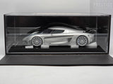 FrontiArt 2022 Koenigsegg Regera Moon Silver Metallic F079-175 1:18 - New