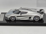 FrontiArt 2022 Koenigsegg Regera Moon Silver Metallic F079-175 1:18 - New