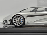 FrontiArt 2022 Koenigsegg Regera Moon Silver Metallic F079-175 1:18 - New