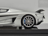 FrontiArt 2022 Koenigsegg Regera Moon Silver Metallic F079-175 1:18 - New