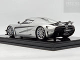 FrontiArt 2022 Koenigsegg Regera Moon Silver Metallic F079-175 1:18 - New