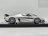 FrontiArt 2022 Koenigsegg Regera Moon Silver Metallic F079-175 1:18 - New