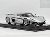 FrontiArt 2022 Koenigsegg Regera Moon Silver Metallic F079-175 1:18 - New