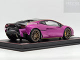 MR Collection 2025 Lamborghini Temerario Alleggerita Package Viola Bast 1:18 - New