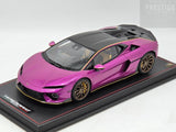 MR Collection 2025 Lamborghini Temerario Alleggerita Package Viola Bast 1:18 - New
