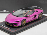 MR Collection 2025 Lamborghini Temerario Alleggerita Package Viola Bast 1:18 - New