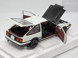 AUTOart Initial D Toyota Sprinter Trueno AE86 GT Apex Project D Final Version 1:18 - New