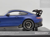 Minichamps 2020 Mercedes AMG GT Black Series Spectral Blue Magno 1:18 - New