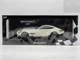 Minichamps 2020 Mercedes AMG GT Black Series Designo Diamond White 1:18 - New