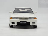 AUTOart Nissan Skyline GT-R R32 Crystal White 326 77342 1:18 - Preowned VGC