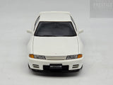 AUTOart Nissan Skyline GT-R R32 Crystal White 326 77342 1:18 - Preowned VGC