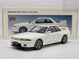 AUTOart Nissan Skyline GT-R R32 Crystal White 326 77342 1:18 - Preowned VGC
