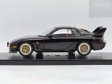 AUTOart Mazda RX-7 FD Efini Tuned Version Black w Gold Wheels 75968 1:18 - VGC
